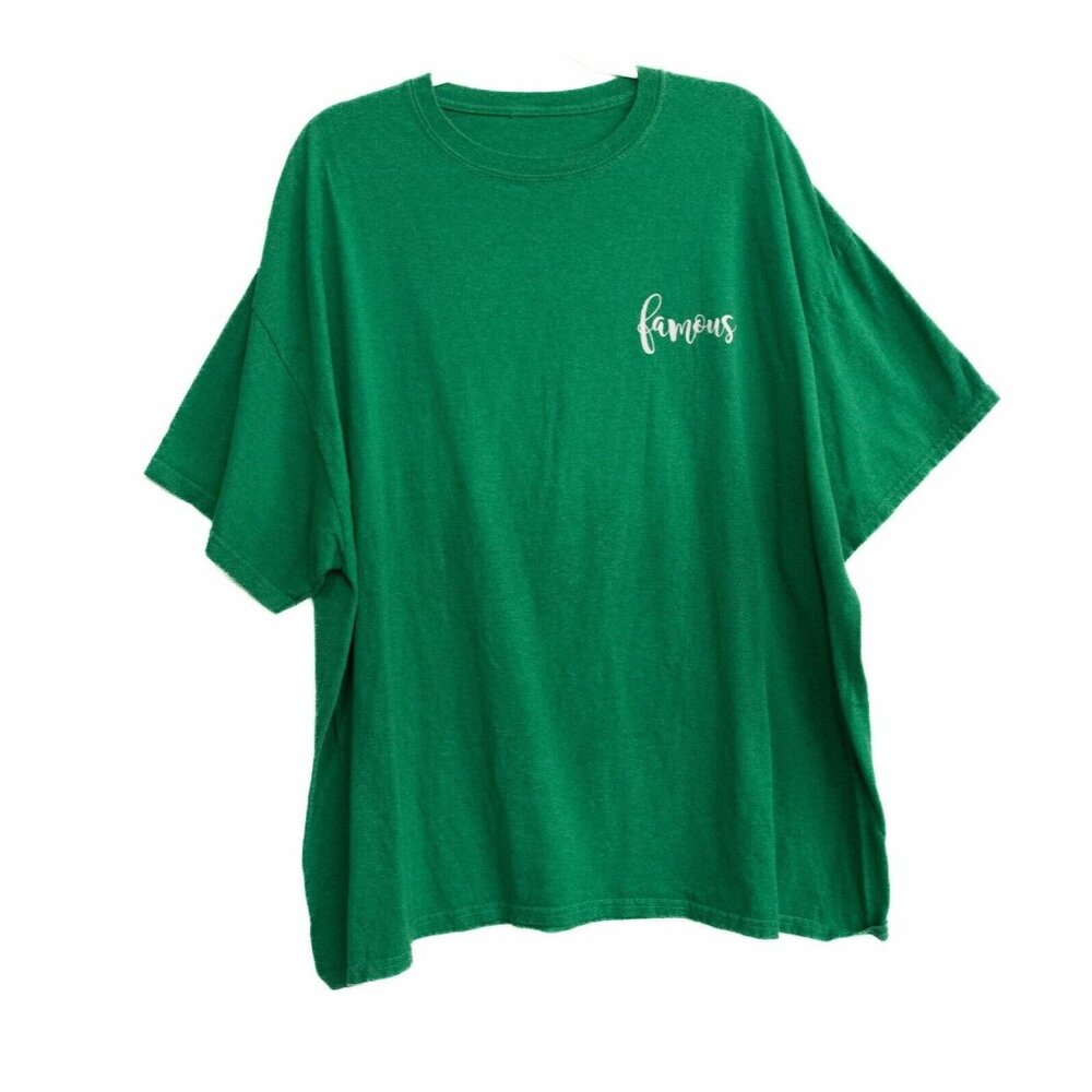 Famous He Knows My Name CHBC D-NOW 2017 Mens Green T-Shirt Crew Neck Cotton 3XL